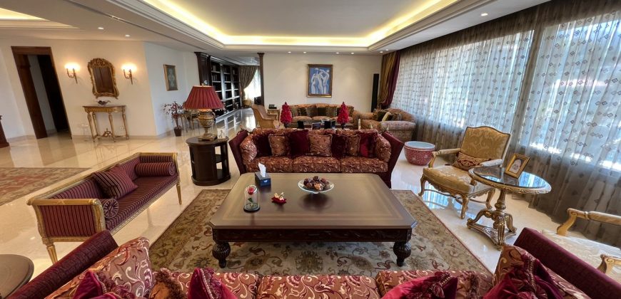 Deluxe Duplex with Pool and Sea view for Rent in Rabieh