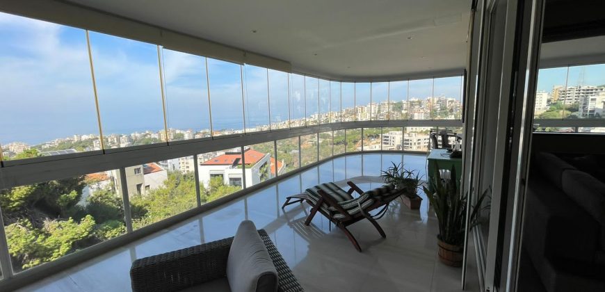 Spacious Sea View Apartment for Sale in Mtayleb