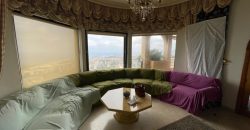 Furnished Apartment with Sea View for Rent in Rabieh