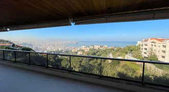 Sea view Apartment for Rent in Rabieh
