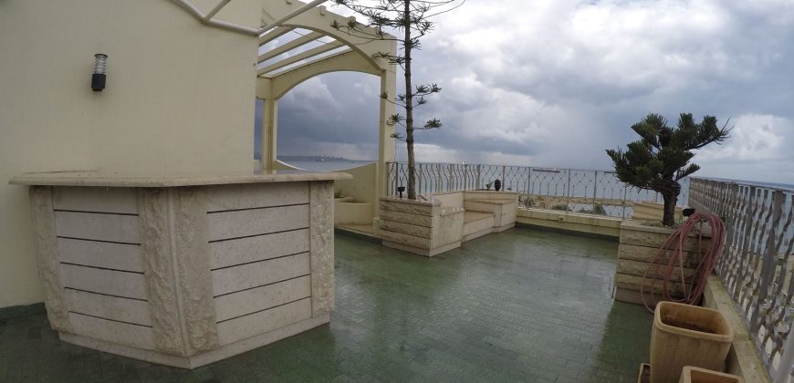 Sea View Chalet with Terrace for Rent in Rimal