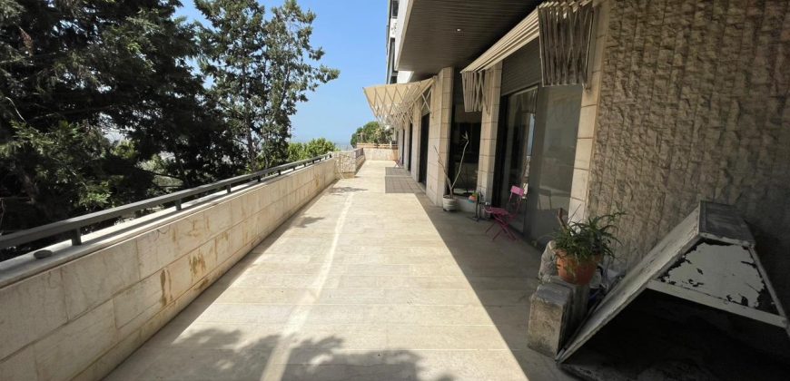 Spacious Apartment with Terrace for Sale in Rabieh