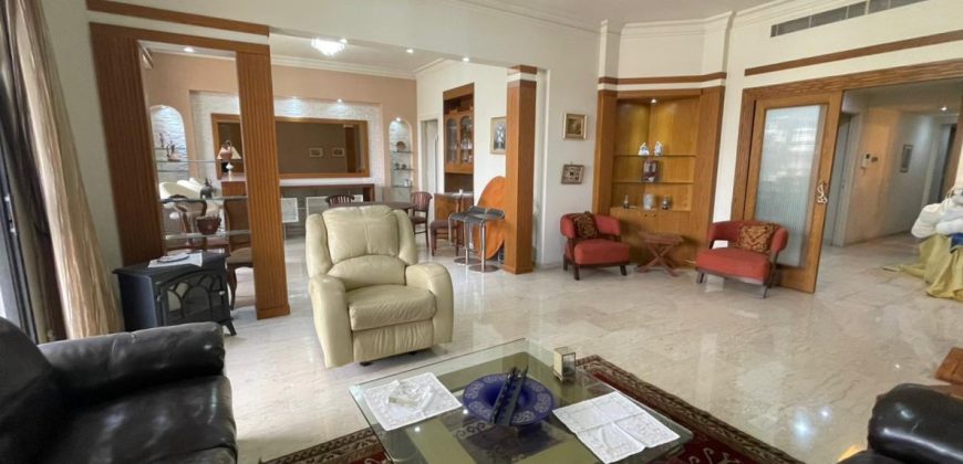 Furnished Apartment with Terrace for Rent in Mtayleb