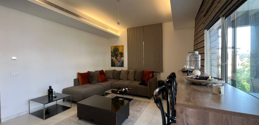 Furnished Apartment with Terrace For Rent in Rabweh