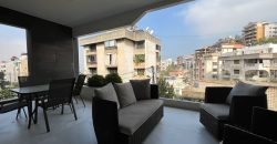 Furnished Apartment with Terrace For Rent in Rabweh