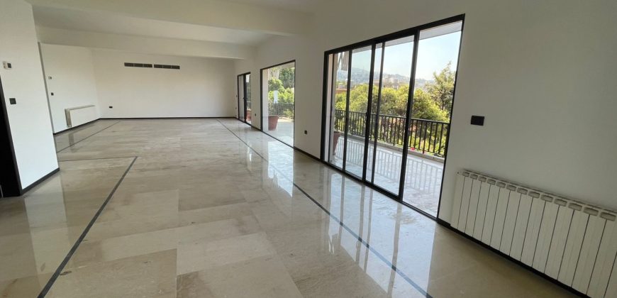 Beautiful Duplex with Sea View for Rent in Rabieh