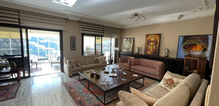 Spacious 300m2 apartment for Sale in Rabieh