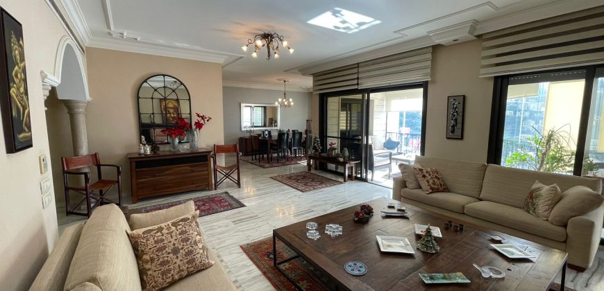 Spacious 300m2 apartment for Sale in Rabieh