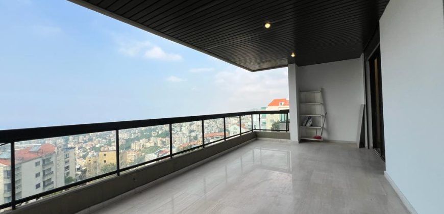 Beautiful Sea View Apartment For Sale in Mtayleb