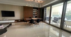 Furnished Apartment with Terrace for Rent in Waterfront Dbaye