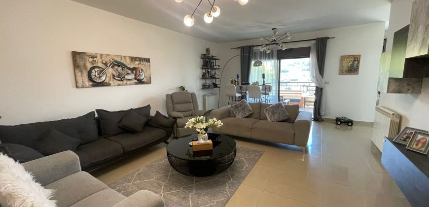 Furnished Apartment For Rent in Rabweh with Garden Terrace